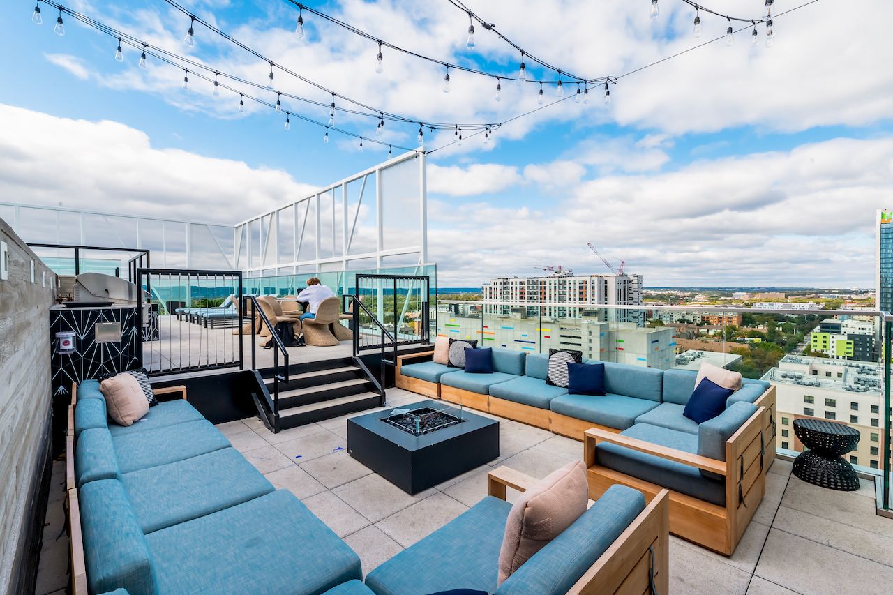 rooftop lounge villas on rio austin