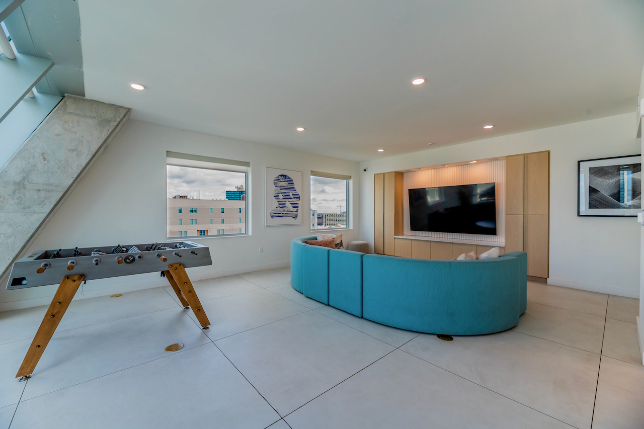 modern interior lounge